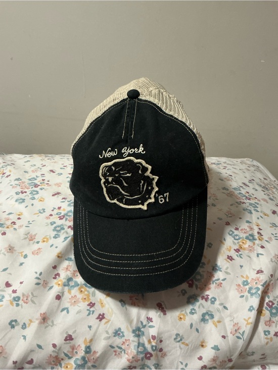 Polo Ralph Lauren Other - Polo by Ralph Lauren Black and Cream New York Trucker Hat